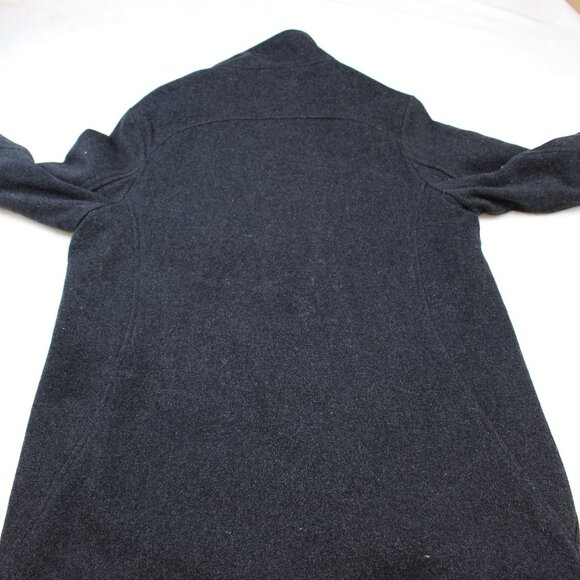 Pendleton Hidden Button High Neck Wool Long Winter Coat Unisex Womens (M) - Picture 9 of 12